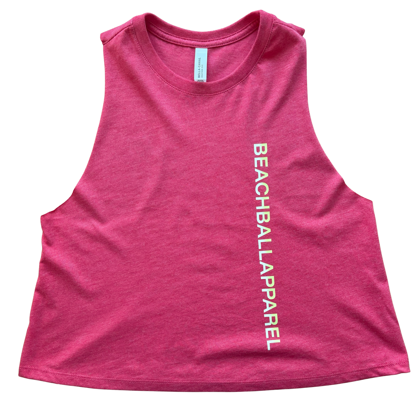 (Pre-Order 3 Weeks) Women's Racer Crop Tank