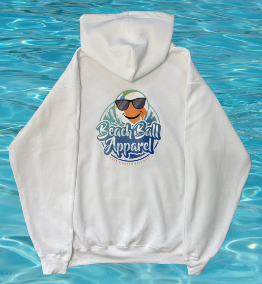 (Pre-Order 3 Weeks) Smiling Beach Ball Back Logo - Hoodie