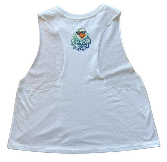 (Pre-Order 3 Weeks) Women's Racer Crop Tank