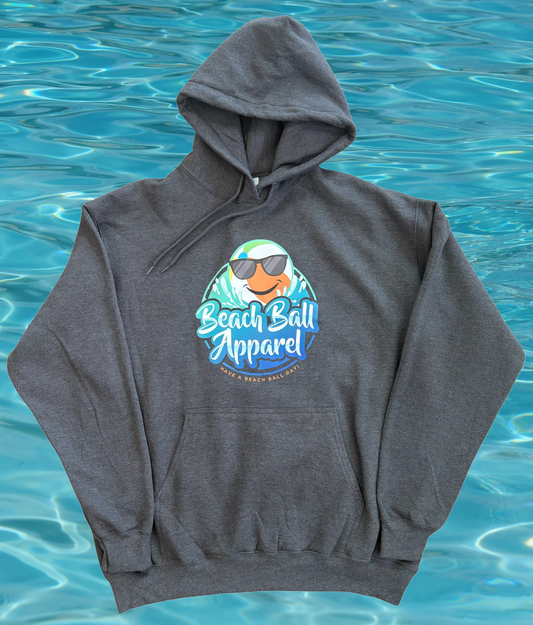 (Pre-Order 3 Weeks) Smiling Beach Ball Front Logo - Hoodie